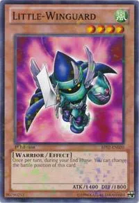 Little-Winguard Mosaic Rare BP02-EN020 Yu-Gi-Oh card from Battle Pack 2: War of the Giants