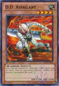 D.D. Assailant Mosaic Rare BP02-EN028 1st Edition Yu-Gi-Oh card from Battle Pack 2: War of the Giants