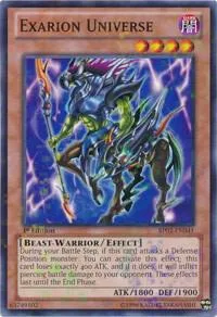 Exarion Universe Mosaic Rare BP02-EN041 Yu-Gi-Oh card from Battle Pack 2: War of the Giants