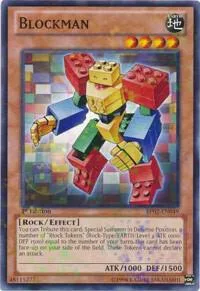 Blockman Mosaic Rare BP02-EN049 Yu-Gi-Oh card from Battle Pack 2: War of the Giants