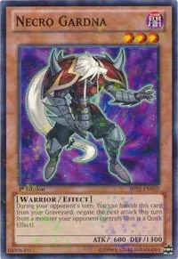 Necro Gardna Mosaic Rare BP02-EN052 1st Edition Yu-Gi-Oh card from Battle Pack 2: War of the Giants