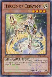 Herald of Creation Mosaic Rare BP02-EN053 Yu-Gi-Oh card from Battle Pack 2: War of the Giants