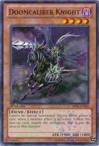 Doomcaliber Knight Mosaic Rare BP02-EN062 Yu-Gi-Oh card from Battle Pack 2: War of the Giants