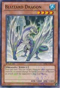 Blizzard Dragon Mosaic Rare BP02-EN075 Yu-Gi-Oh card from Battle Pack 2: War of the Giants