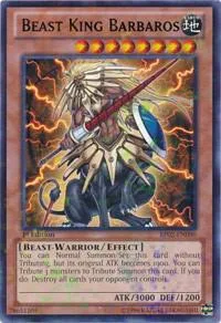 Beast King Barbaros Mosaic Rare BP02-EN080 Yu-Gi-Oh card from Battle Pack 2: War of the Giants
