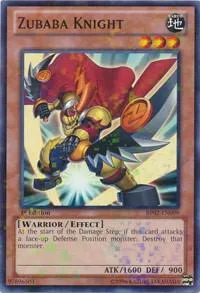Zubaba Knight Mosaic Rare BP02-EN099 1st Edition Yu-Gi-Oh card from Battle Pack 2: War of the Giants