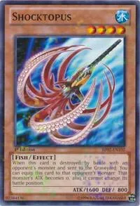 Shocktopus Mosaic Rare BP02-EN102 Yu-Gi-Oh card from Battle Pack 2: War of the Giants