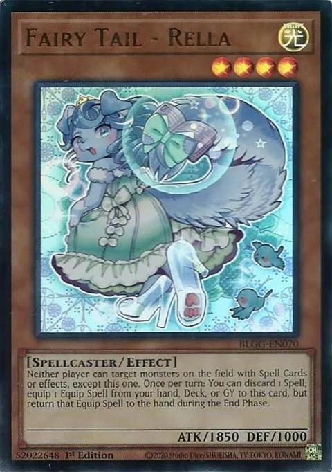 Fairy Tail - Rella BLGG-EN070 Yu-Gi-Oh card from Battles of Legend: Glorious Gallery