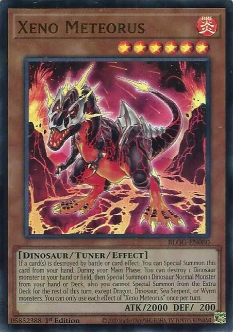 Xeno Meteorus BLGG-EN080 Yu-Gi-Oh card from Battles of Legend: Glorious Gallery