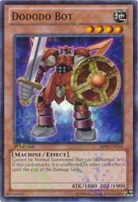 Dododo Bot Mosaic Rare BP02-EN118 1st Edition Yu-Gi-Oh card from Battle Pack 2: War of the Giants