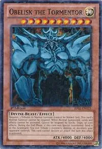 Obelisk the Tormentor Mosaic Rare BP02-EN125 Unlimited Yu-Gi-Oh card from Battle Pack 2: War of the Giants