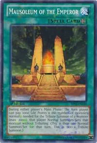Mausoleum of the Emperor Mosaic Rare BP02-EN149 Yu-Gi-Oh card from Battle Pack 2: War of the Giants
