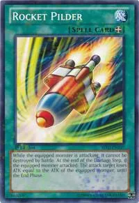 Rocket Pilder Mosaic Rare BP02-EN157 Yu-Gi-Oh card from Battle Pack 2: War of the Giants