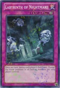 Labyrinth of Nightmare Mosaic Rare BP02-EN183 Yu-Gi-Oh card from Battle Pack 2: War of the Giants