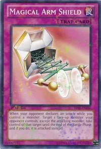 Magical Arm Shield Mosaic Rare BP02-EN186 Unlimited Yu-Gi-Oh card from Battle Pack 2: War of the Giants
