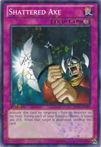 Shattered Axe Mosaic Rare BP02-EN187 Unlimited Yu-Gi-Oh card from Battle Pack 2: War of the Giants