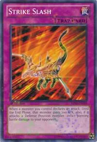 Strike Slash Mosaic Rare BP02-EN189 Yu-Gi-Oh card from Battle Pack 2: War of the Giants