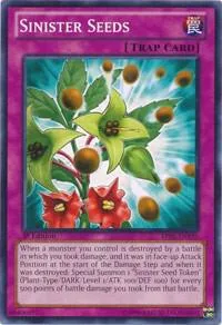 Sinister Seeds Mosaic Rare BP02-EN192 Yu-Gi-Oh card from Battle Pack 2: War of the Giants