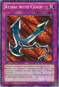 Kunai with Chain Mosaic Rare BP02-EN198 Yu-Gi-Oh card from Battle Pack 2: War of the Giants