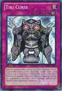 Tiki Curse Mosaic Rare BP02-EN209 Yu-Gi-Oh card from Battle Pack 2: War of the Giants