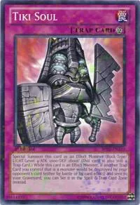 Tiki Soul Mosaic Rare BP02-EN210 Yu-Gi-Oh card from Battle Pack 2: War of the Giants
