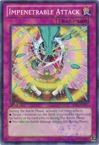 Impenetrable Attack Mosaic Rare BP02-EN211 Yu-Gi-Oh card from Battle Pack 2: War of the Giants