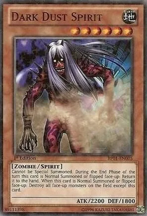 Dark Dust Spirit Starfoil BP01-EN005 1st Edition Yu-Gi-Oh card from Battle Pack: Epic Dawn