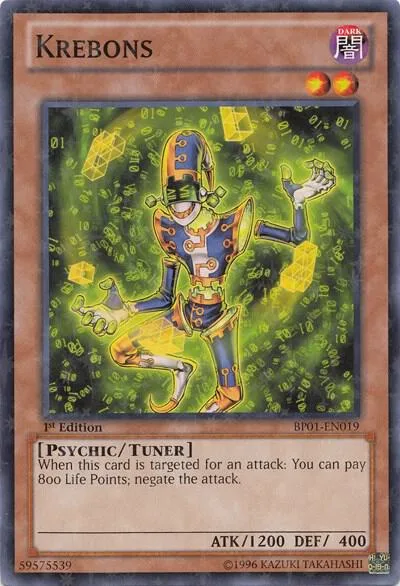 Krebons Starfoil BP01-EN019 1st Edition Yu-Gi-Oh card from Battle Pack: Epic Dawn