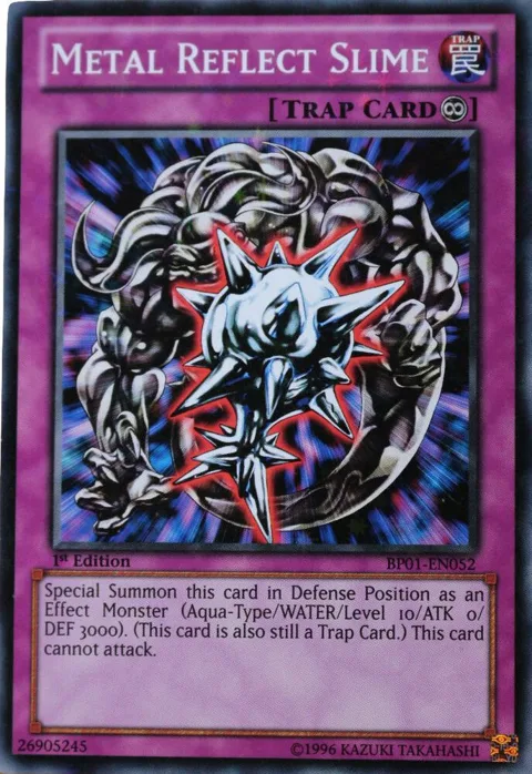 Metal Reflect Slime Starfoil BP01-EN052 Yu-Gi-Oh card from Battle Pack: Epic Dawn
