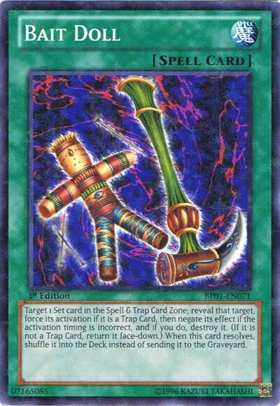 Bait Doll Starfoil BP01-EN071 1st Edition Yu-Gi-Oh card from Battle Pack: Epic Dawn