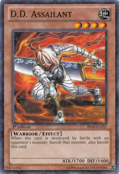 D.D. Assailant Starfoil BP01-EN133 1st Edition Yu-Gi-Oh card from Battle Pack: Epic Dawn