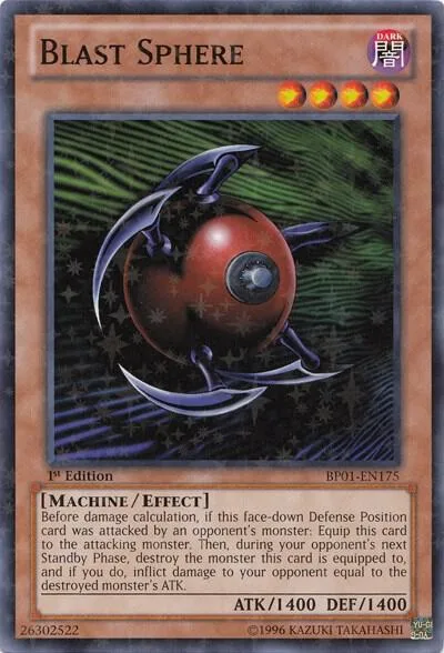 Blast Sphere Starfoil BP01-EN175 Yu-Gi-Oh card from Battle Pack: Epic Dawn