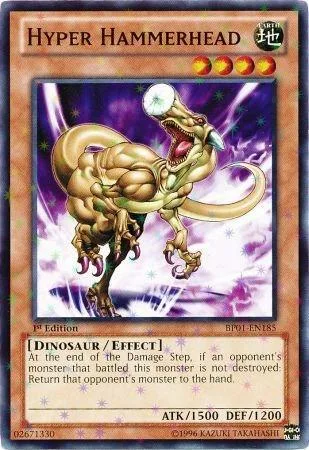 Hyper Hammerhead Starfoil BP01-EN185 Yu-Gi-Oh card from Battle Pack: Epic Dawn