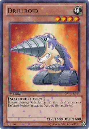 Drillroid Starfoil BP01-EN191 Yu-Gi-Oh card from Battle Pack: Epic Dawn