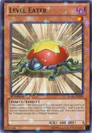 Level Eater Starfoil BP01-EN209 1st Edition Yu-Gi-Oh card from Battle Pack: Epic Dawn