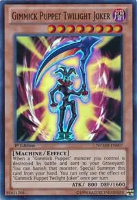 Gimmick Puppet Twilight Joker NUMH-EN007 1st Edition Yu-Gi-Oh card from Number Hunters
