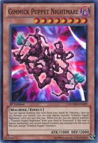 Gimmick Puppet Nightmare NUMH-EN009 1st Edition Yu-Gi-Oh card from Number Hunters
