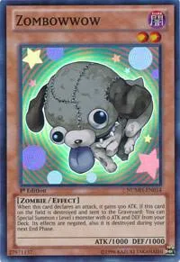 Zombowwow NUMH-EN014 1st Edition Yu-Gi-Oh card from Number Hunters