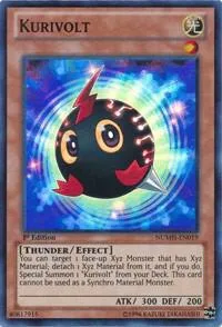 Kurivolt NUMH-EN019 Unlimited Yu-Gi-Oh card from Number Hunters