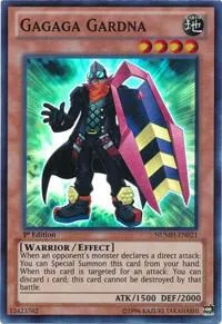 Gagaga Gardna NUMH-EN021 1st Edition Yu-Gi-Oh card from Number Hunters