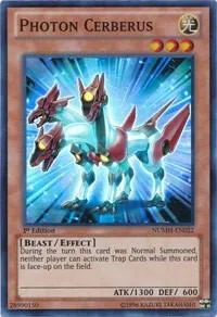 Photon Cerberus NUMH-EN022 Unlimited Yu-Gi-Oh card from Number Hunters