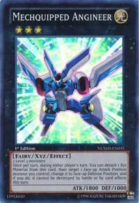 Mechquipped Angineer NUMH-EN035 1st Edition Yu-Gi-Oh card from Number Hunters