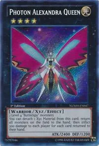 Photon Alexandra Queen NUMH-EN047 Unlimited Yu-Gi-Oh card from Number Hunters