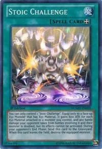 Stoic Challenge NUMH-EN055 1st Edition Yu-Gi-Oh card from Number Hunters