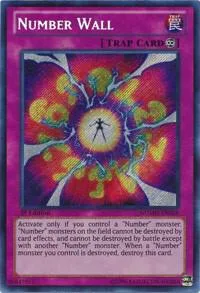 Number Wall NUMH-EN058 Unlimited Yu-Gi-Oh card from Number Hunters