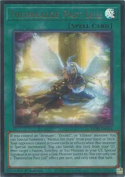 Theorealize Past Lull CORI-EN056 Yu-Gi-Oh card from Chaos Origins