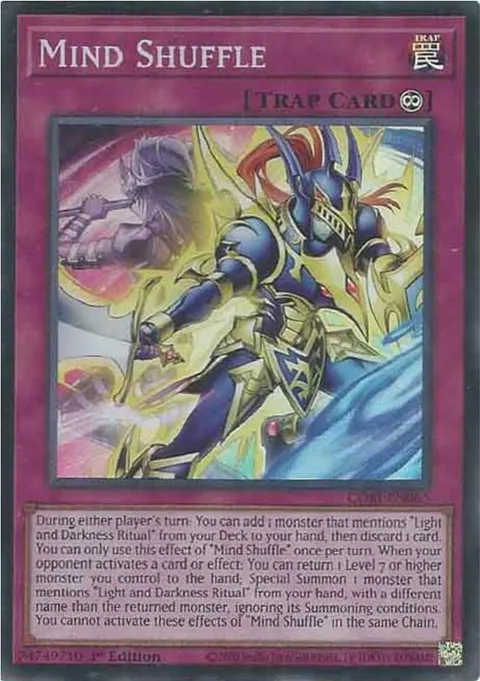 Mind Shuffle CORI-EN065 Yu-Gi-Oh card from Chaos Origins