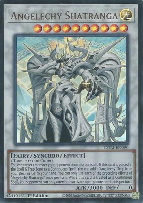 Angelechy Shatranga CORI-EN090 Yu-Gi-Oh card from Chaos Origins