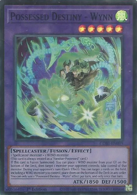 Possessed Destiny - Wynn CORI-EN099 Yu-Gi-Oh card from Chaos Origins