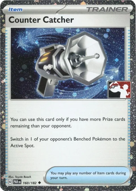 Counter Catcher - 160/182 Cosmos Holo #160/182 Holofoil Pokémon card from Prize Pack Series Cards